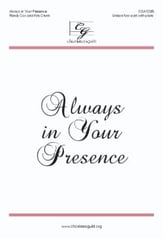 Always in Your Presence Two-Part choral sheet music cover